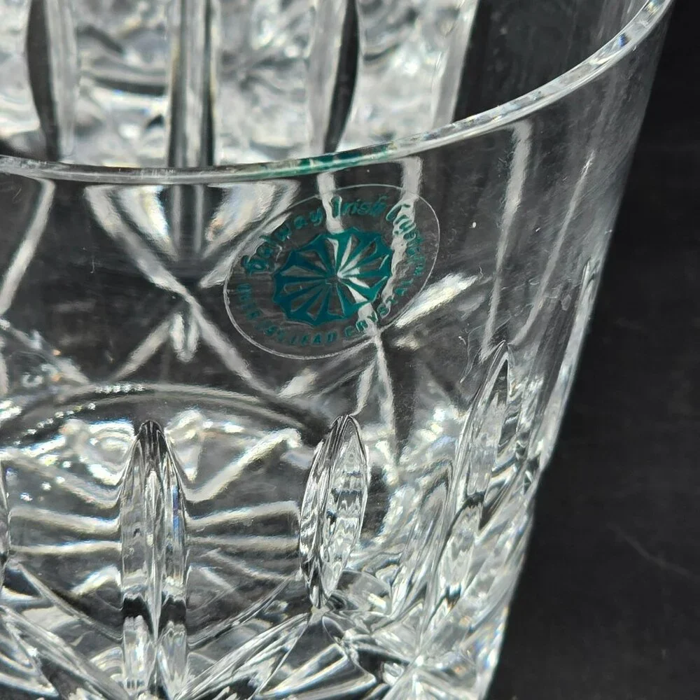 Galway Irish Crystal Assorted Glassware Set Of 4 Champagne High Low Ball DH1372